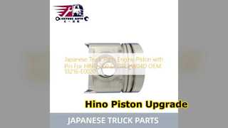 Pistão Hino 300 W04D OEM 13216 E0020