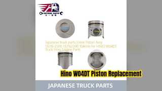 Assy 13216 do pistão do motor de Hino W04DT 2390 peças de 104mm