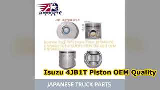 Pistão do motor Isuzu 4JB1T 8979402210 de qualidade premium