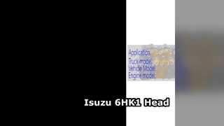 Cabeça de cilindro Isuzu FTR FVR 6HK1