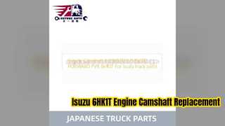 Árvore de cames do motor de Isuzu 6HK1T 8976014380 peças de reposição