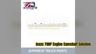 Substituição da árvore de cames 8972621660 do motor de Isuzu 700P 4HK1