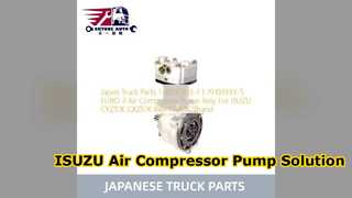 Substituição da bomba do compressor de ar ISUZU 6WF1