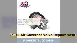 Substituição da válvula 1483500930 do regulador de ar do caminhão Isuzu
