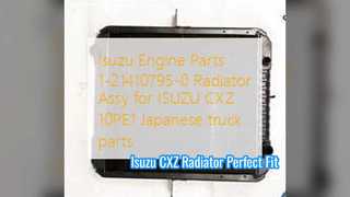 Solução de peças de motor do conjunto do radiador Isuzu CXZ 0PE