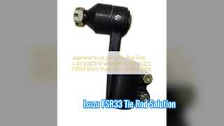 Substituição premium da extremidade do tirante 1431506770 de Isuzu FSR33
