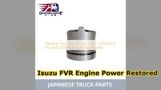Substituição superior do pistão do motor de Isuzu FVR 6SA1