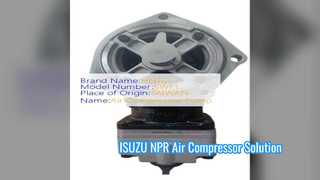 Peça de substituição da bomba do compressor de ar de ISUZU NPR 4HK1