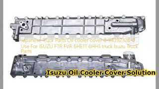 Substituição da tampa 8943923280 do refrigerador de óleo de Isuzu FTR FVR