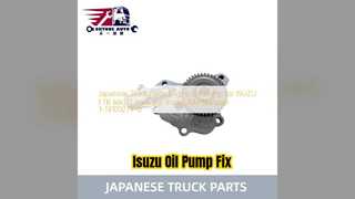 Atualização da bomba de óleo Isuzu FTR 6BG1T