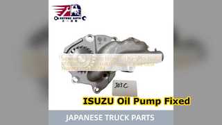 Bomba de óleo L210 0029M do motor de ISUZU FTR FVR
