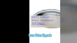 Pistão 8982153070 de Isuzu FTR FVR FSR 4HK1T