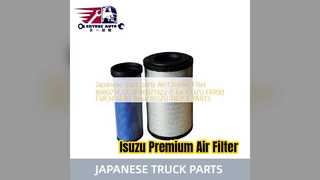 Filtro 8980714220 do purificador de ar de Isuzu FRR90 FVR34