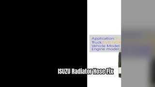 Mangueira de radiador 8980509241 de ISUZU FVR 6HK1