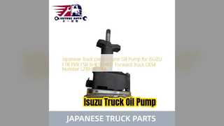 Bomba de óleo 6HK1 L210 0029M de ISUZU FTR FVR