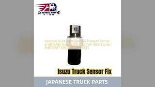 Sensor de trilho de combustível de caminhão Isuzu 898119790