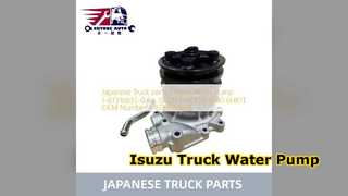 Bomba de água do motor Isuzu FVR FTR 1873108350