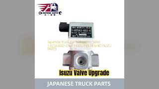 Válvula magnética 1825636020 6HK1 de Isuzu FVR34