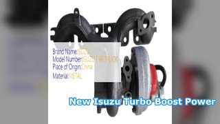 Novo turbocompressor Isuzu 4HG1T para peças de caminhão NPR NQR71