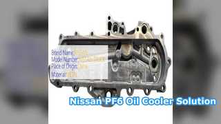 Tampa do refrigerador de óleo Nissan UD PF6 21302 97513 substituições