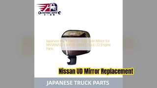 Peça de reposição do espelho lateral SL 1687 do caminhão Nissan UD