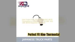 Peças do termostato S1632 E9000 J08C J05E do motor Hino