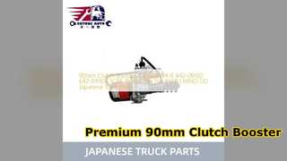 Impulsionador de embreagem de 90 mm para caminhões Isuzu Hino UD