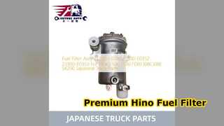 Substituição do conjunto de filtro de combustível Hino 500 23300 E0020