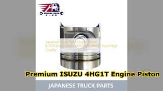 Peças de qualidade premium para atualização do pistão do motor ISUZU 4HG1T