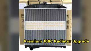 Conjunto do radiador Hino 500 J08C 16090 6790 peças de qualidade
