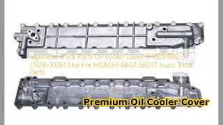 Peças de reposição da tampa do refrigerador de óleo Isuzu Hitachi