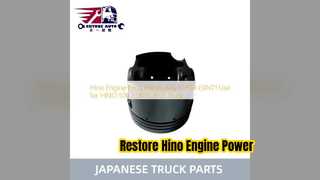 Substituição do Assy S130B E0N71 do pistão de Hino 500 J05E