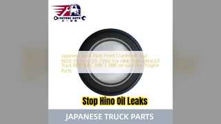 Selo do virabrequim dianteiro Hino 500 9828 79102 Reparo do motor
