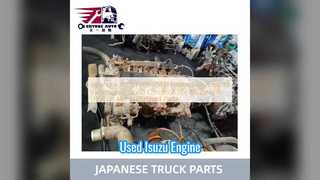Motor Isuzu FTR 6BG1 usado com transmissão de 6 velocidades