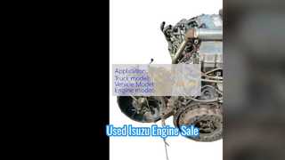 Transmissão de motor Isuzu 6HK1 usada para venda