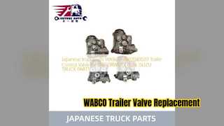 Válvula de controle de reboque WABCO 4802040020 para DAF ISUZU