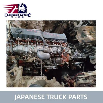 Peças usadas de caminhão japonês Motor com transmissão Em bom estado Para ISUZU FSR FVR 6HE1 à venda Peças usadas Isuzu