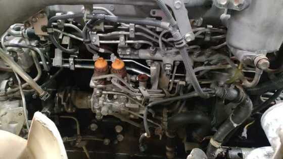 Peças usadas de caminhão japonês Motor com transmissão Em bom estado Para ISUZU GIGA 6WG1 à venda Peças usadas Isuzu
