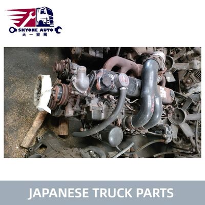 Peças de camião japonesas usadas Motor com transmissão de 6 velocidades Bom estado Para FUSO Fighter 6D17 à venda Fuso Peças usadas