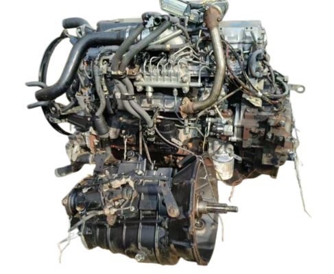 O caminhão japonês parte o motor USADO com transmissão em boas condições para ISUZU FSR FVR 6HK1 à venda Isuzu usou parte