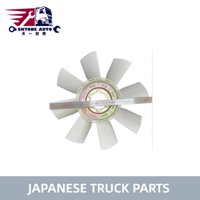Lâmina de ventilador HINO 500 RANGER J08E P11C EURO 4 2635 16361-E0140 16306-E0140 Utilização para peças de camiões japoneses Peças de motores Hino