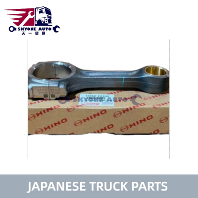 Hino Motor Parts Connecting Rod 13260-E0100 132601790A Utilização para HINO 500 J05E.J08E KOBELCO EXCAVATOR/SK250-8 SK200-8 caminhão