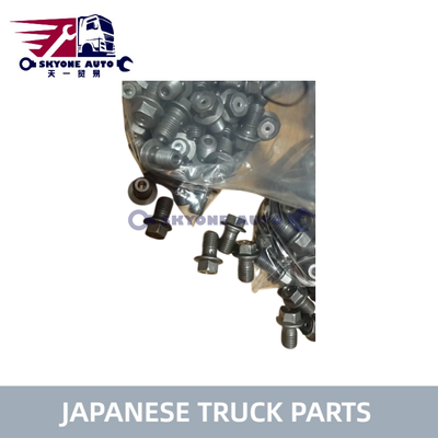 Hino Motor Parts Valve Check Bolt Oil Jet 15605-1250 Utilização para caminhão HINO 500 J08C H07C H07D