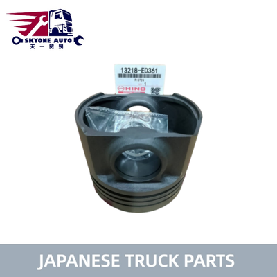O caminhão japonês parte o pistão do motor 13218-E0361 para o caminhão HINO 500 J08E de alta qualidade