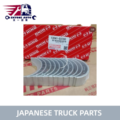 Peças de caminhão japonesas, Bronzina de biela do motor 13041-E0700 13041E0700 para caminhão HINO 500 J08E, Peças de motor Hino