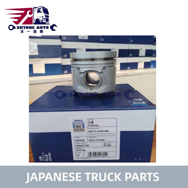 OEM 8-98202778-0 Motor pistão para ISUZU Dmax 3.0 Ranuras 4JH1T 4KH1 - Metal & Alumínio pistão Assy