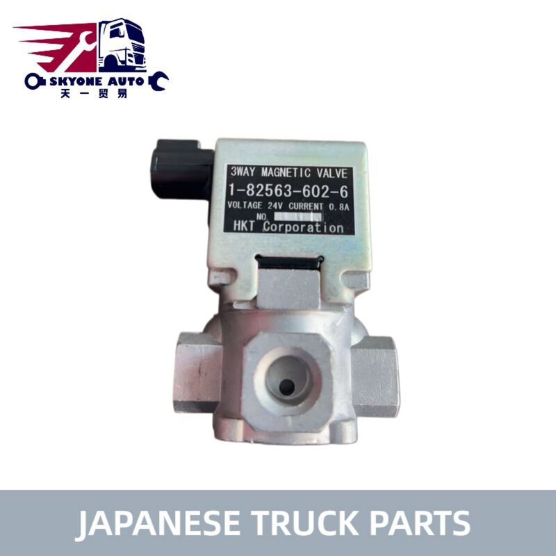 O caminhão japonês parte a válvula magnética 1-82563602-0 para ISUZU FVR34 6HK1 6HK1T ISUZU PARTS