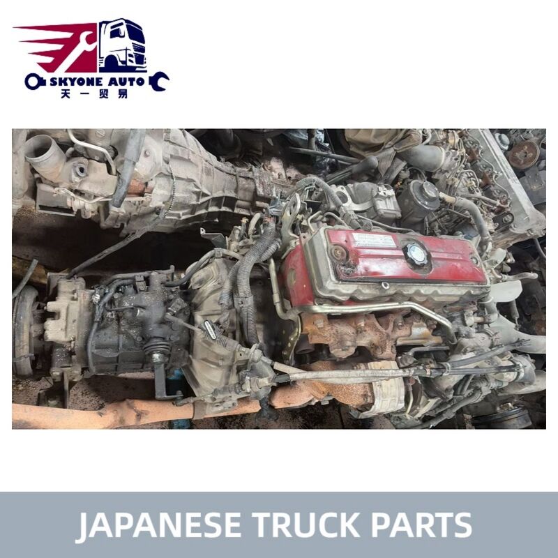 Peças de caminhão japonês MOTOR USADO Montagem de motor Bom estado para HINO300 caminhão N04C Hino motor de segunda mão