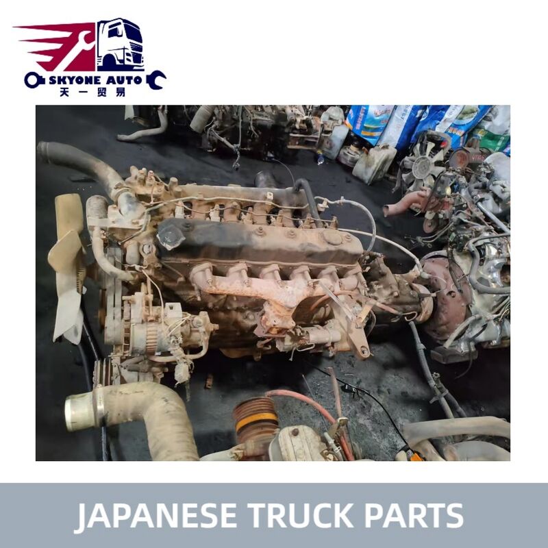 Peças usadas de caminhão japonês Motor com transmissão de 5 velocidades Bom estado Para ISUZU FTR 6BG1 à venda Peças usadas Isuzu
