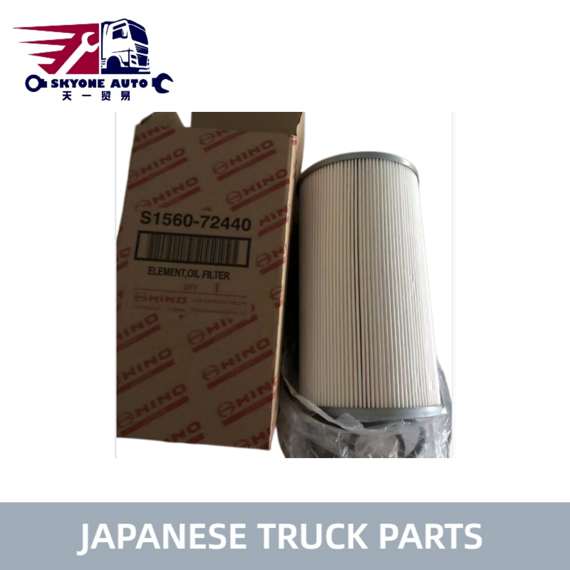 S1560-72440 15607-1351 LF3686 Filtro de óleo para camião HINO 700 Profia E13C P11C SH1E Peças de camião japonesas de alta qualidade